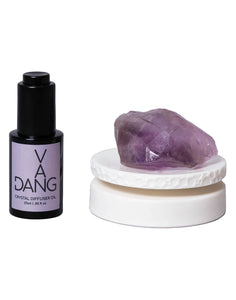 The Crystal Meditation Set - Amethyst Solaire